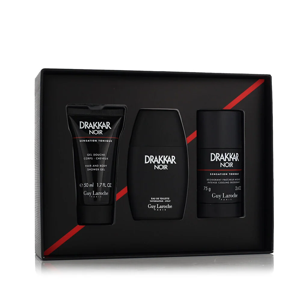Guy Laroche Drakkar Noir EDT 50 ml + DST 75 ml + SG 50 ml M