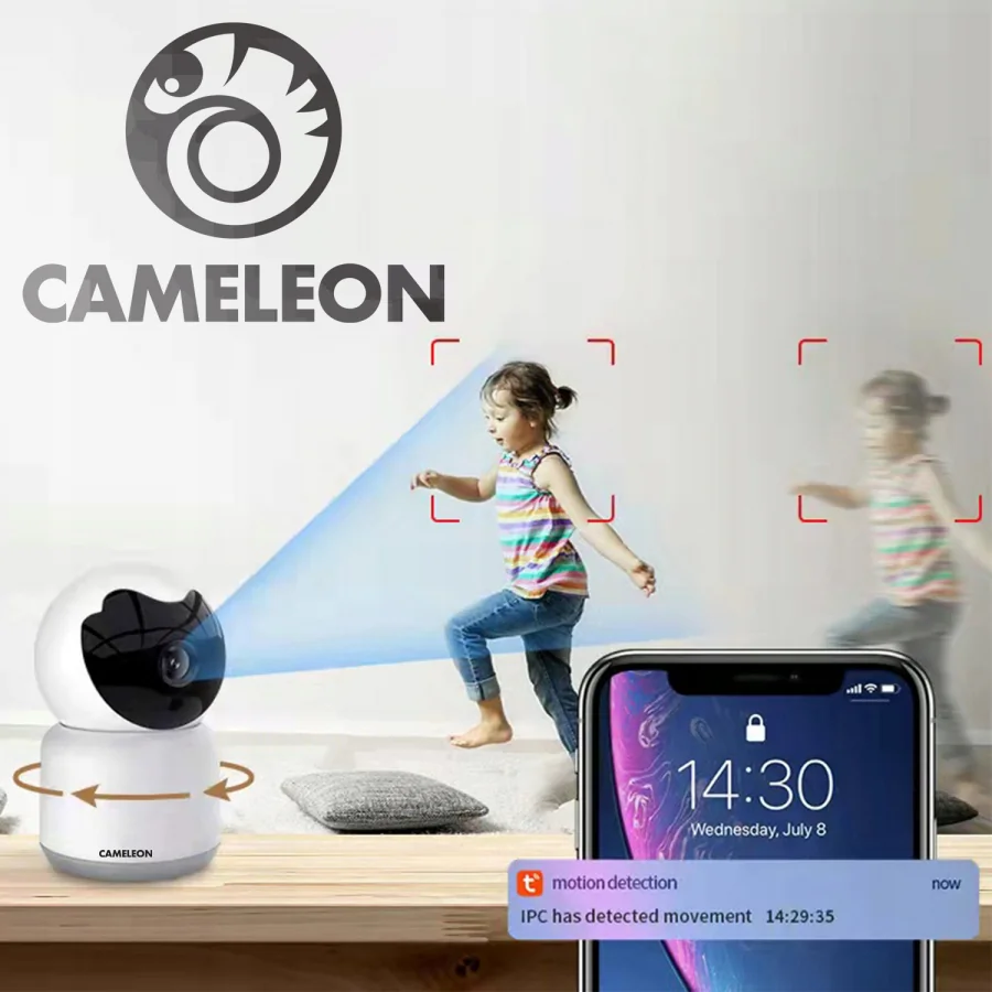 Vnútorná kamera Cameleon 355° IP WiFi 3MPX – Inteligentné riešenie pre váš domov