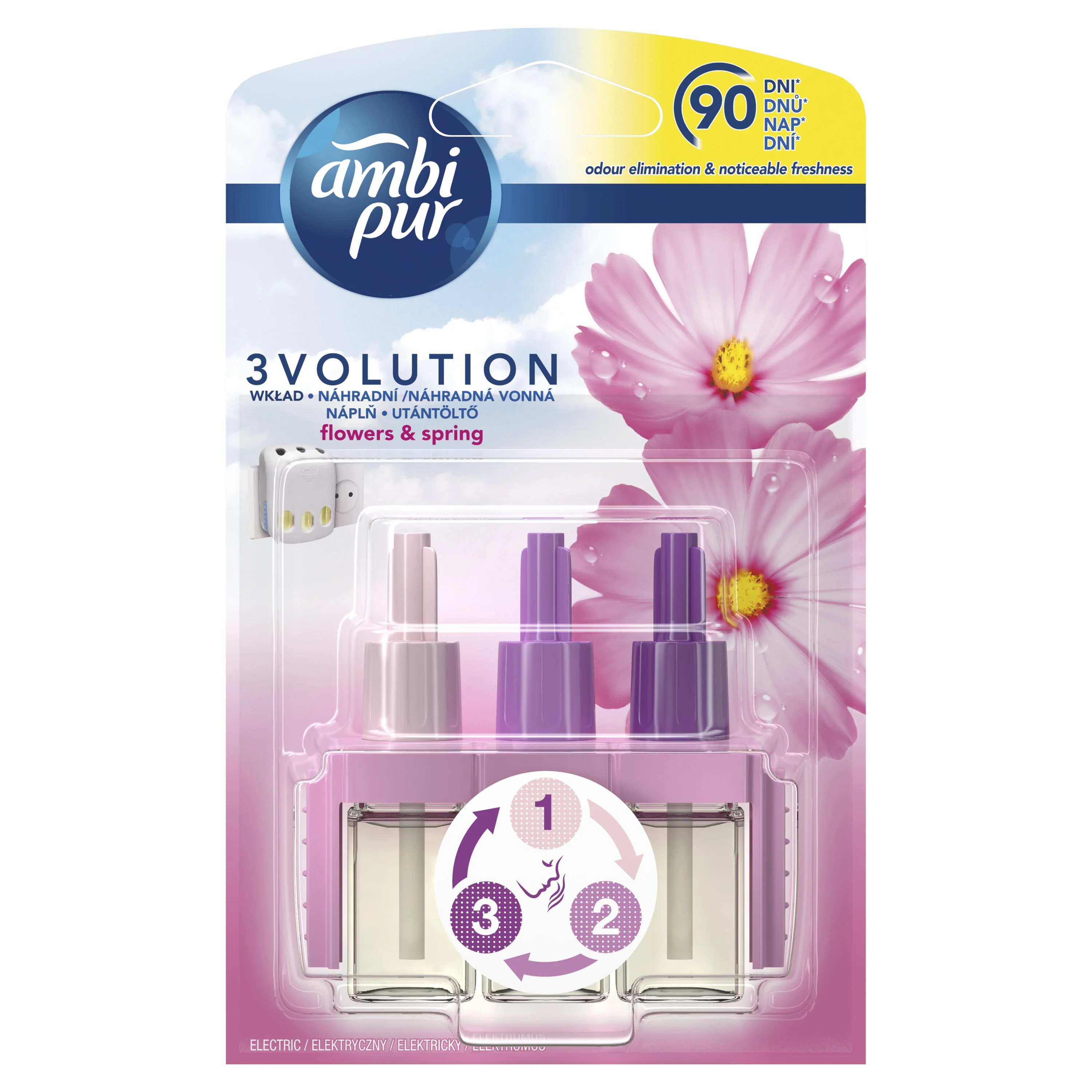 Ambi Pur 3VOL NN 20ml Flover&spring 1×20 ml, vonná náplň