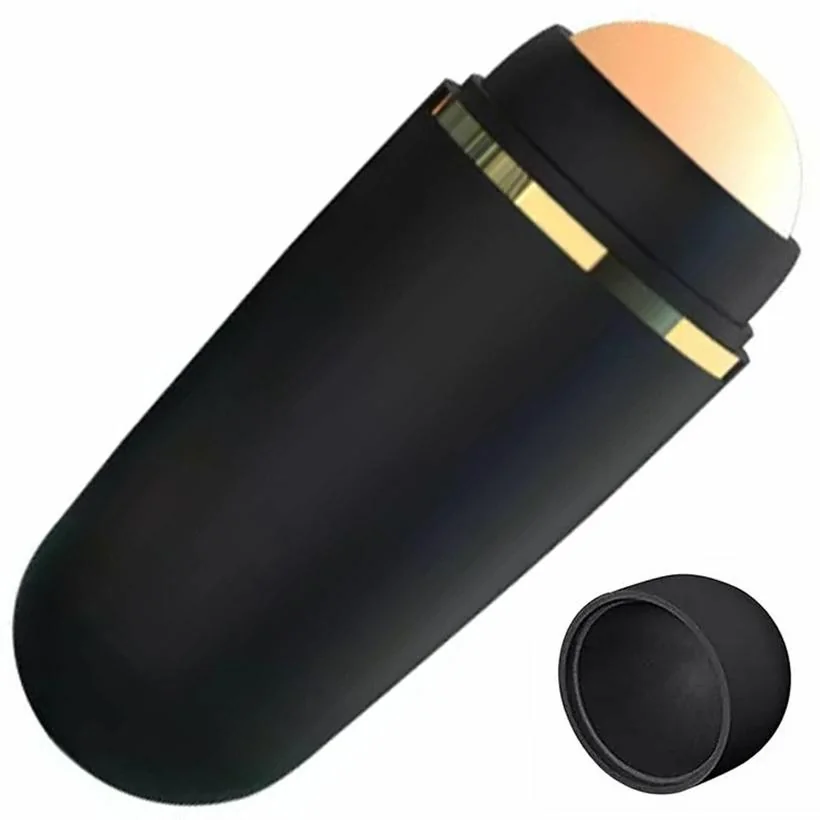 Zmatňujúci valček z vulkanického kameňa na mastnú pleť