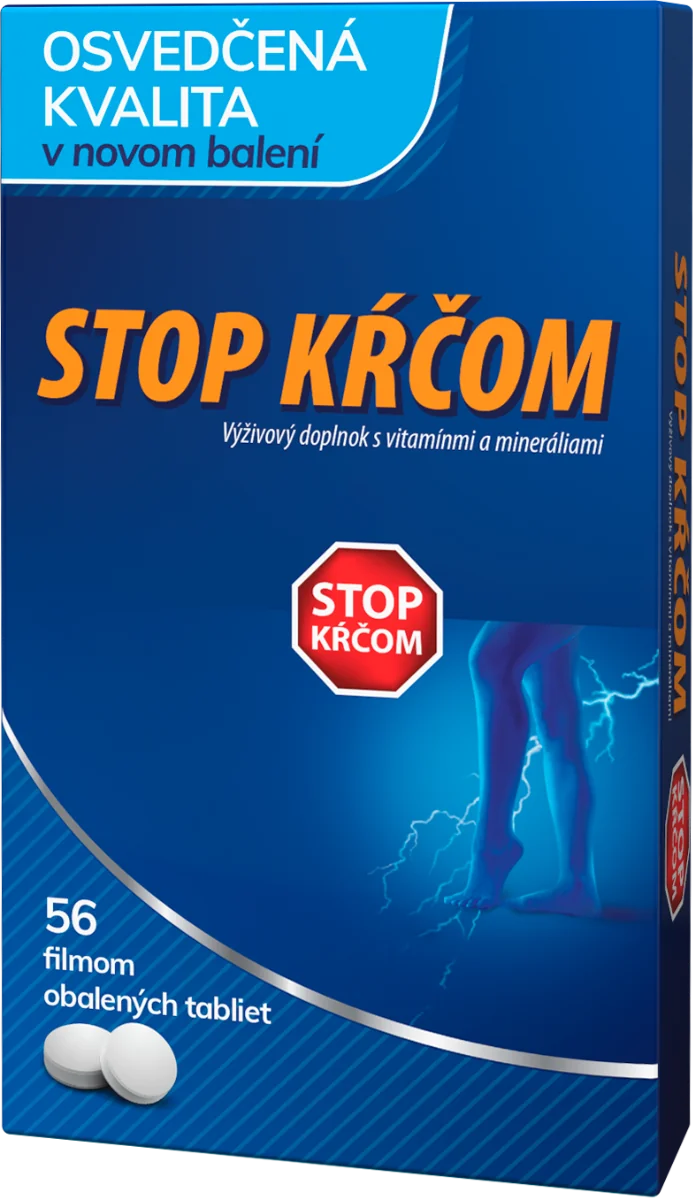 STOP KŔČOM 1×56 ks, proti kŕčom