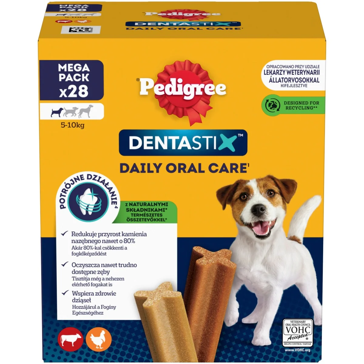 PEDIGREE pochúťka DentaStix Small 28pack 1×28 ks, pochúťka pre psy