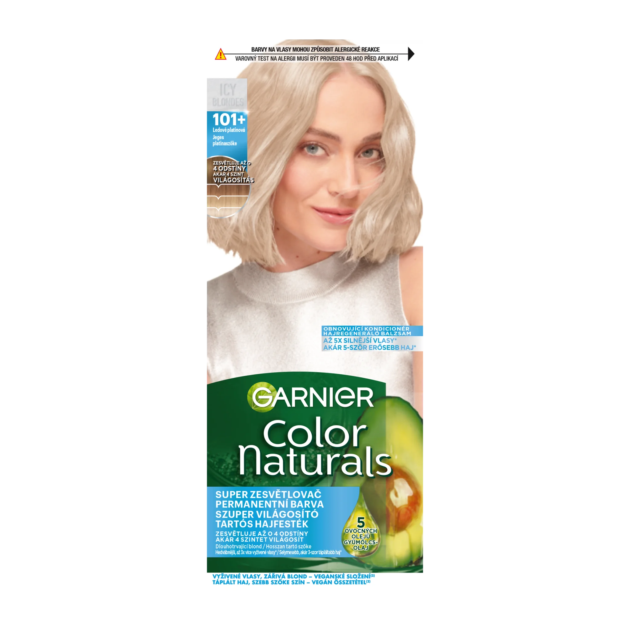 Garnier Color Naturals 101+ Ľadovo platinová 1×112 ml, farba na vlasy