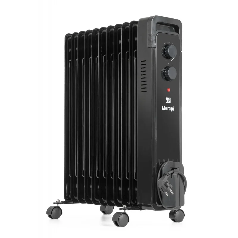 G21 Olejový radiátor Merapi čierny, 11 rebier, 2500 W Merapi čierny, 11 rebier, 2500 W RO17G2111