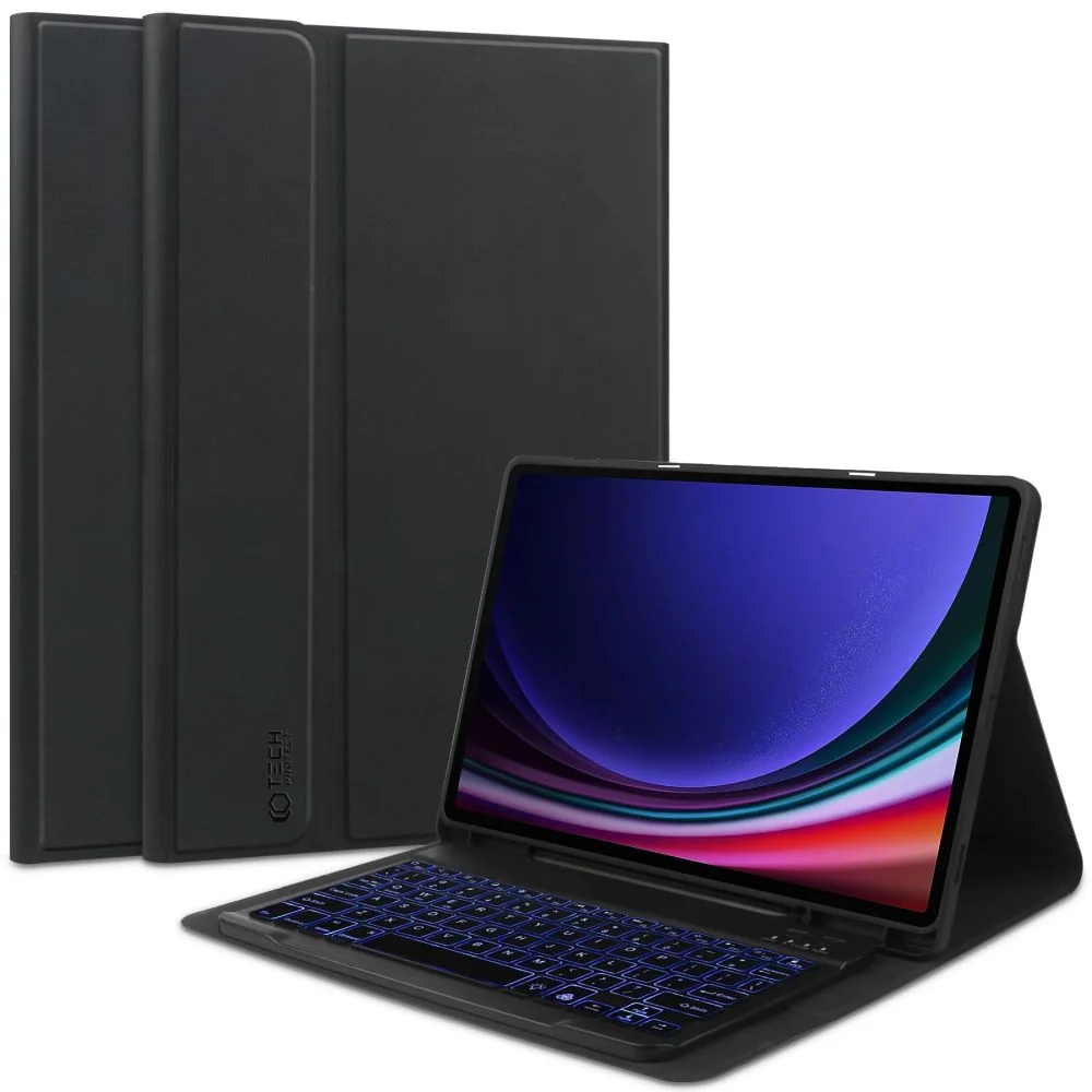 Tech-Protect SC Pen puzdro s klávesnicou na Samsung Galaxy Tab S9 11'' čierne