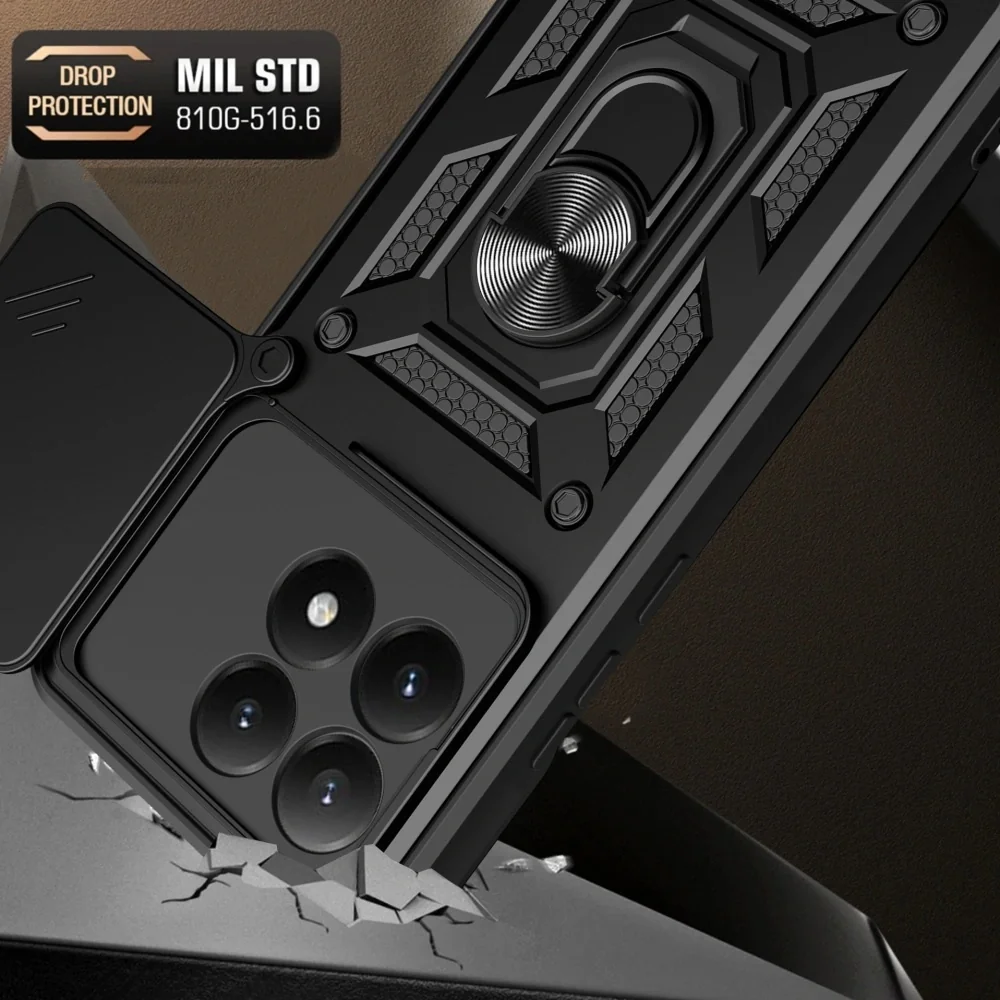 Tech-Protect Camshield kryt na Xiaomi 15T, čierny Čierna