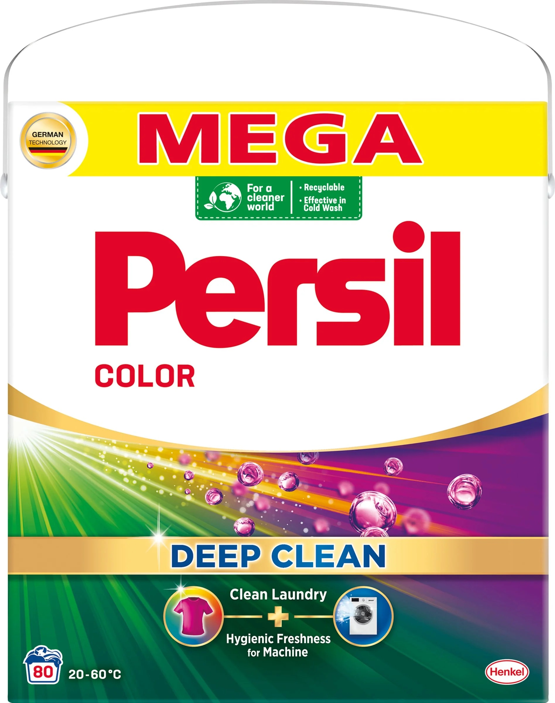 Persil prací prášok Color BOX 80 praní 1×4400 g, prací prášok