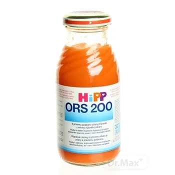 HiPP ORS 200 Mrkvovo ryžový odvar 1×200 ml, rehydratačná výživa pre deti