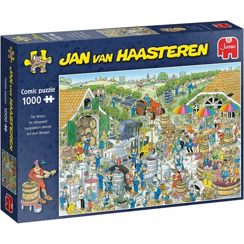 Jumbo Jan van Haasteren Puzzle The Winery 1000 dielikov