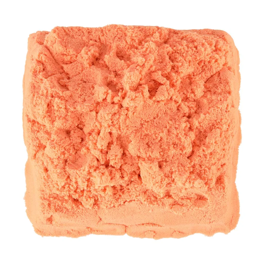 Kinetický piesok 1 kg – oranžový, vrecko
