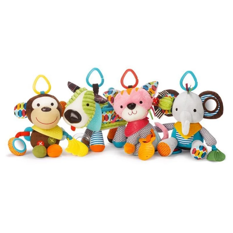 Hračka aktívna na C krúžku Bandana Buddies Sloník 0m+ 