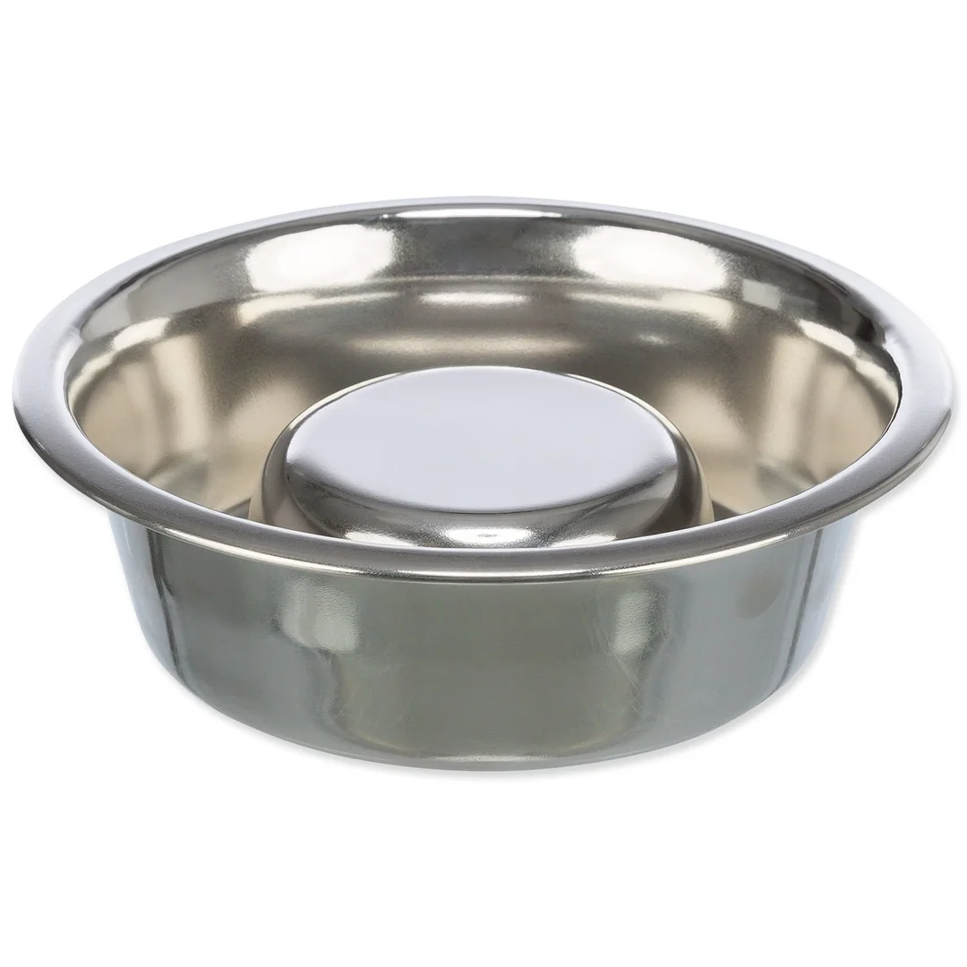 Miska nerez, plast obal 0,45 l*13 cm