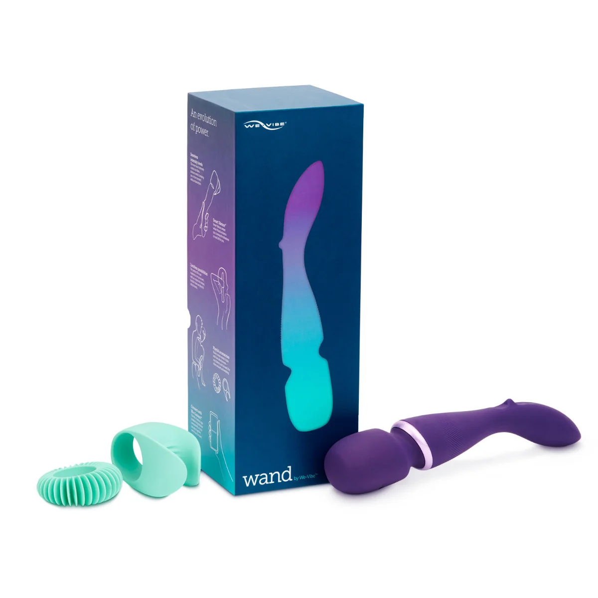We-Vibe Vibrátor WAND fialový 1×1 kus, vibrátor