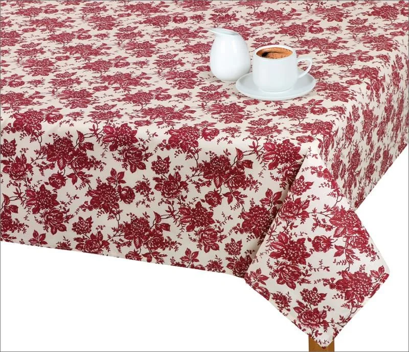 Ubrus ADELA 322 70x70cm bordo kvet 1×1 ks, obrus