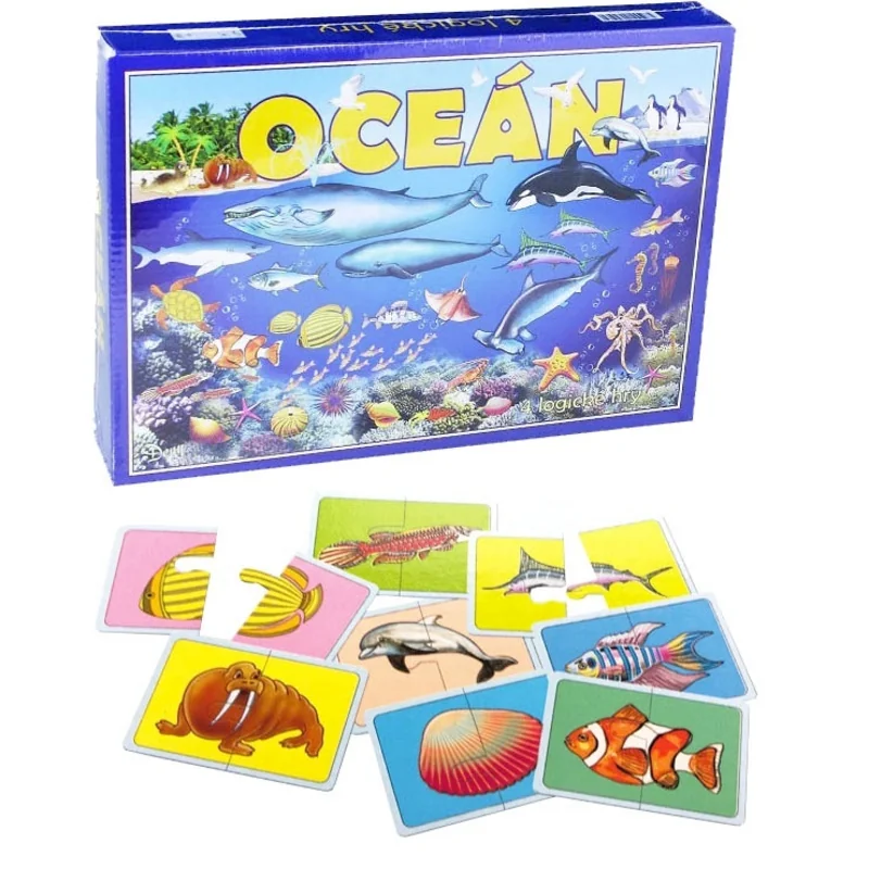 Detská hra OCEÁN  4 logické hry. , 9H0462