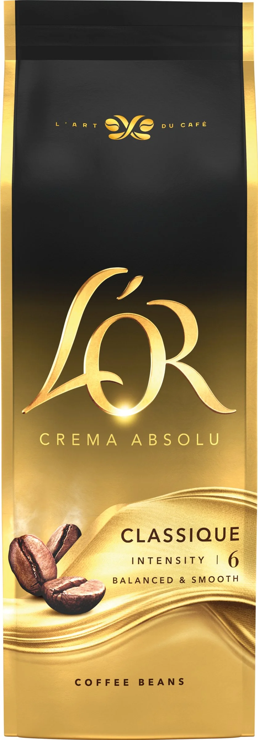 L'or Zrnková káva Crema Absolu Clasique JDE 1×500 g, zrnková káva