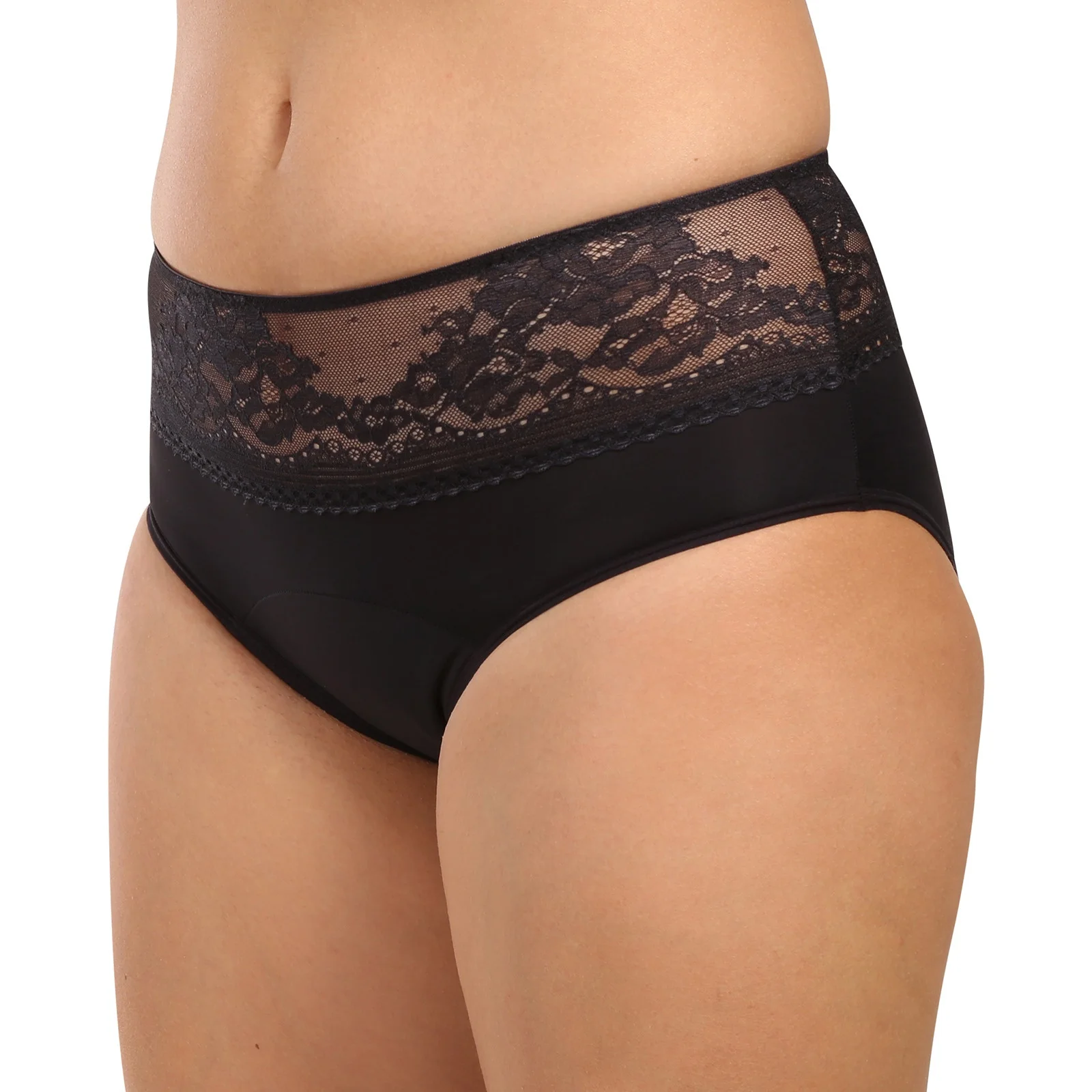 2PACK Menštruačné nohavičky Eco Moon Lace Midi (DOR052) S