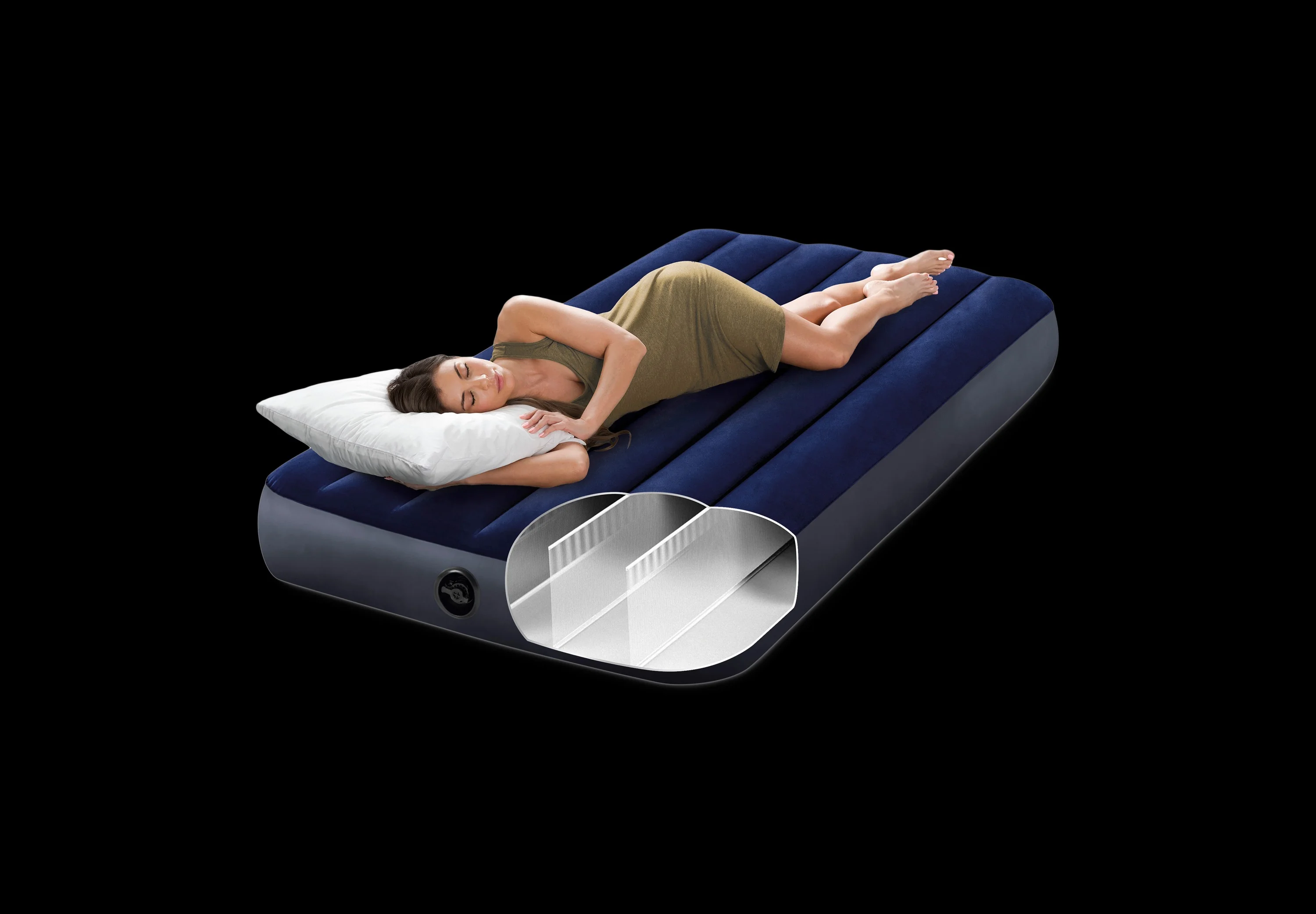 Nafukovací matrac Intex QUEEN DURA-BEAM 152x203x25 IN64143 IN64143
