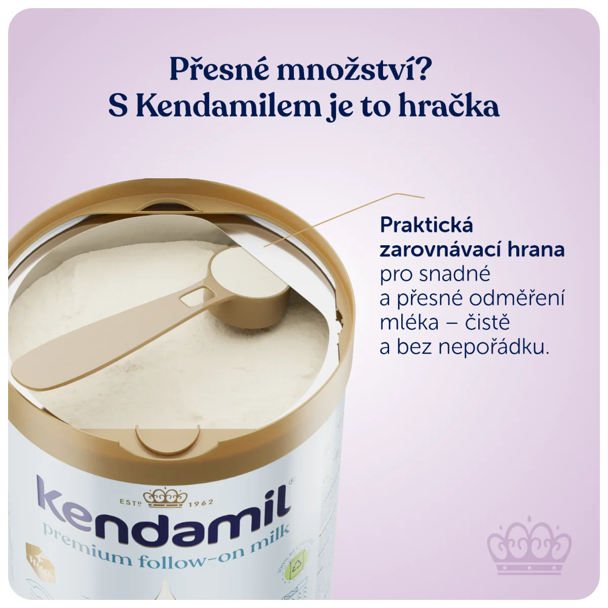 Kendamil Premium 2 HMO+ (800 g) 1×800 g, detská výživa