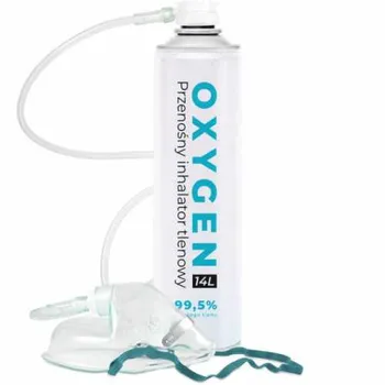 OXYGEN 99,5 % kyslík 1×1 ks, inhalačný kyslík 14 l