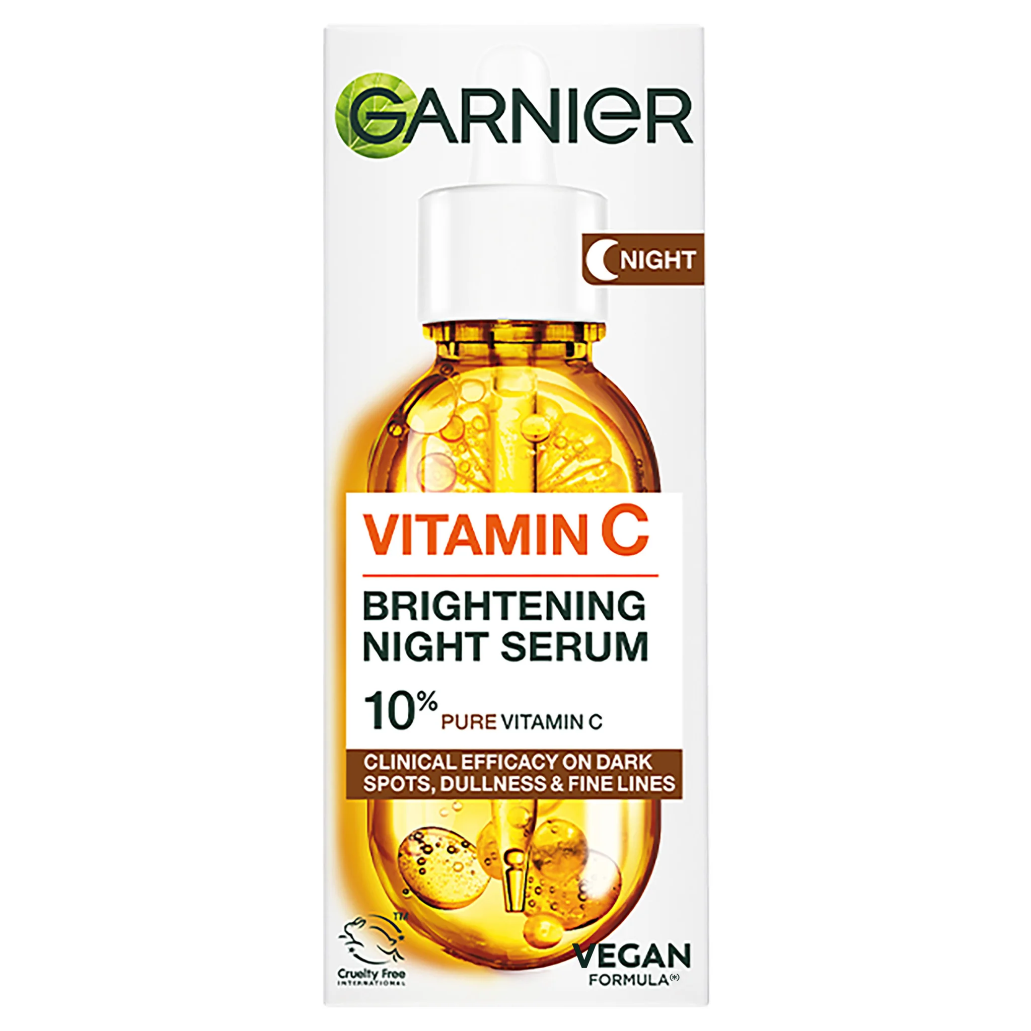 Garnier Skin Naturals rozjasňujúce nočné sérum s vitamínom C, 30 ml 1×30 ml, nočné sérum