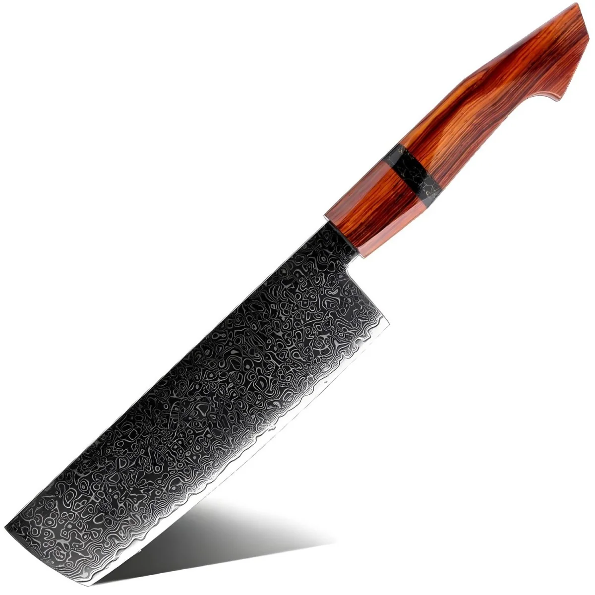 Damaškový kuchynský nôž Nakiri-32,4cm 1ks noža, oceľ VG-10