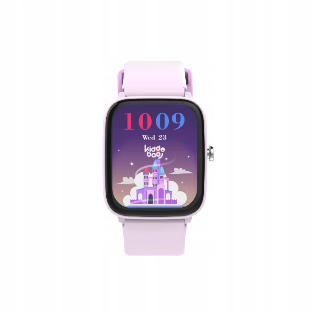 Kiddoboo Detské smart hodinky Lilac