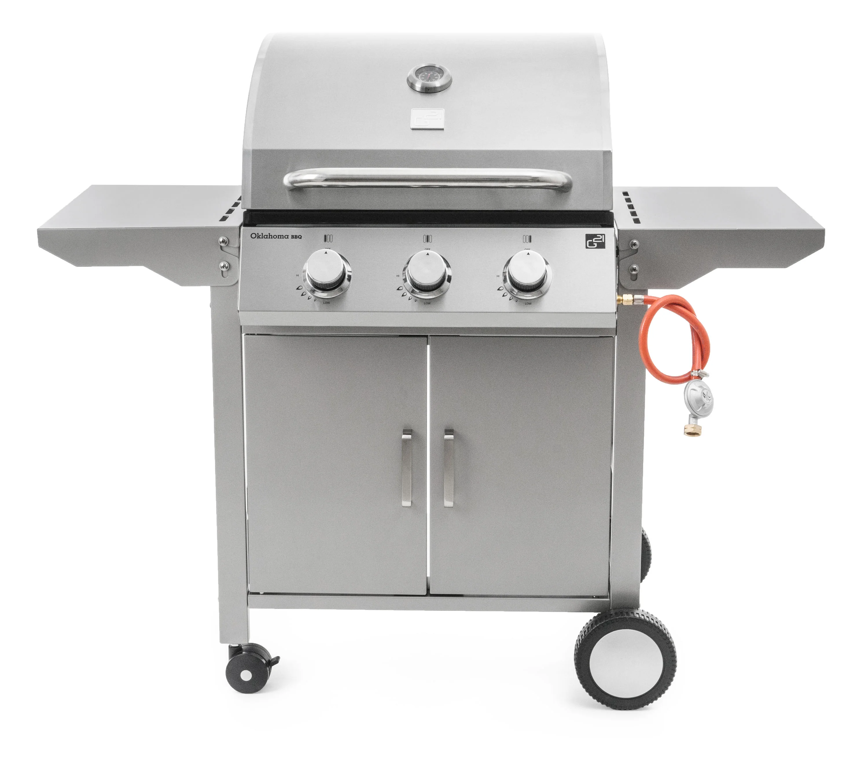 Plynový gril G21 Oklahoma BBQ Premium Line 3 horáky + zadarmo redukčný ventil GA-BBQOKL