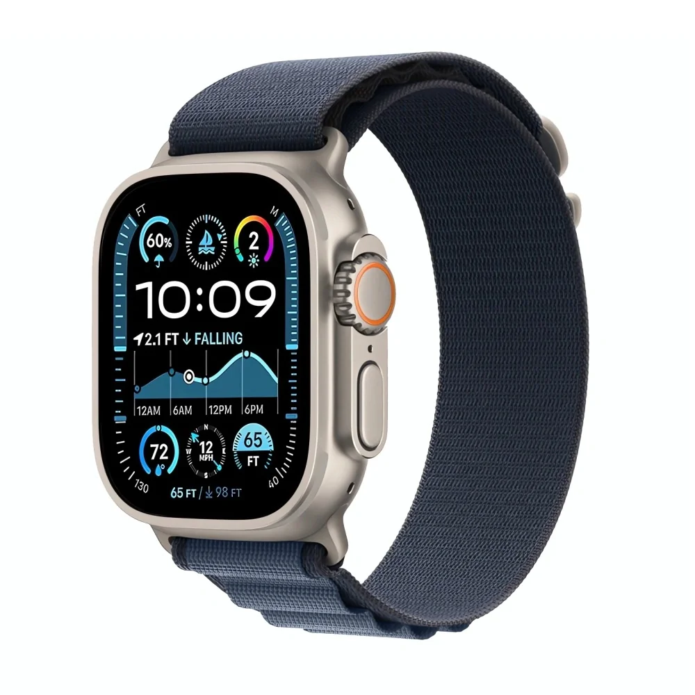 Tech-Protect Nylon Pro remienok na Apple Watch 44/45/46/49mm, navy blue e