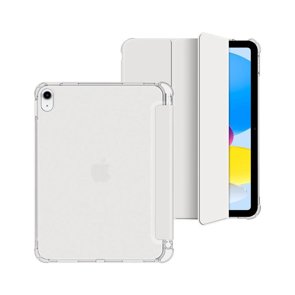Tech-Protect SC Pen Hybrid puzdro na iPad 10.9'' 10gen 2022, strieborné/priesvitné é/priesvitné