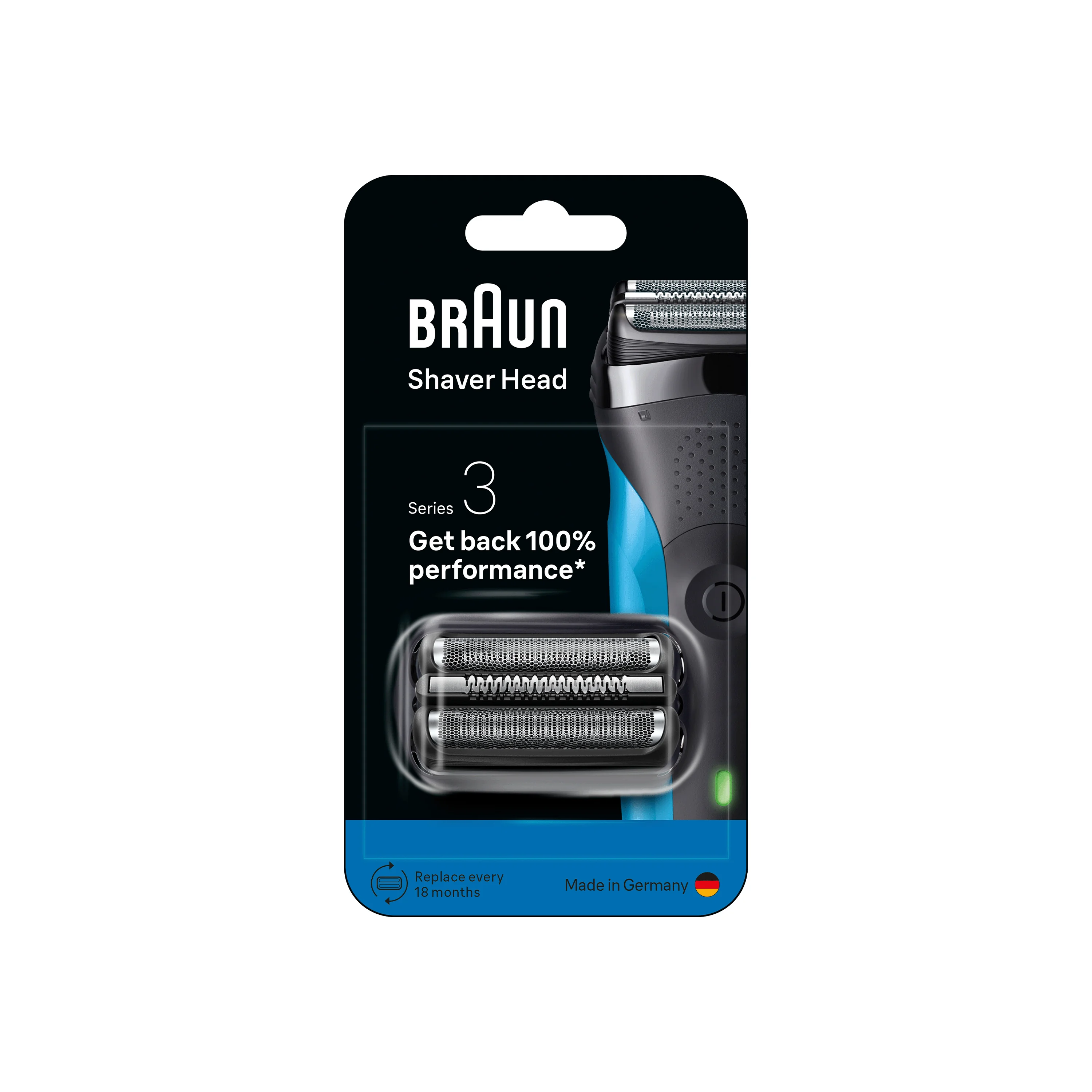 Braun 21B náhradná hlavica pre elektrický holiaci strojček Series 3 1 set