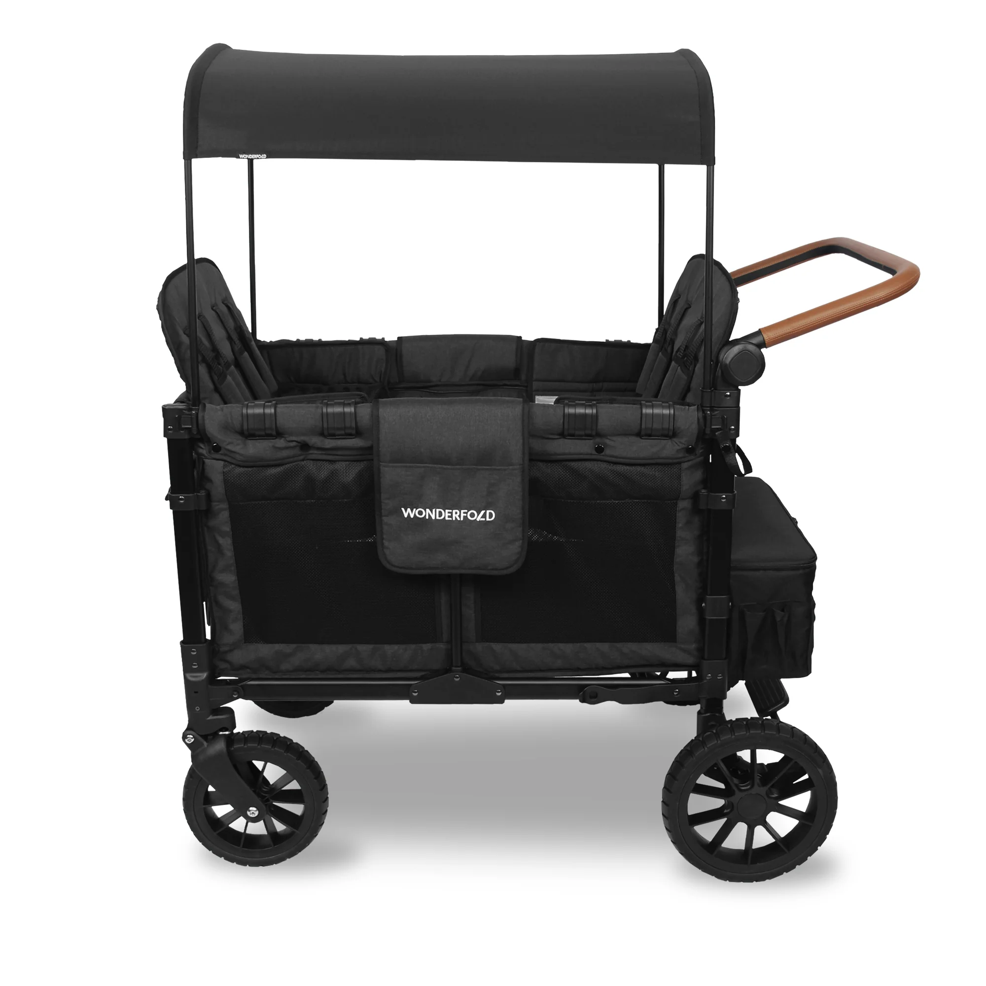 Wonderfold Baby W4 Luxe kočík-vozík pre 4 deti, Volcano Black