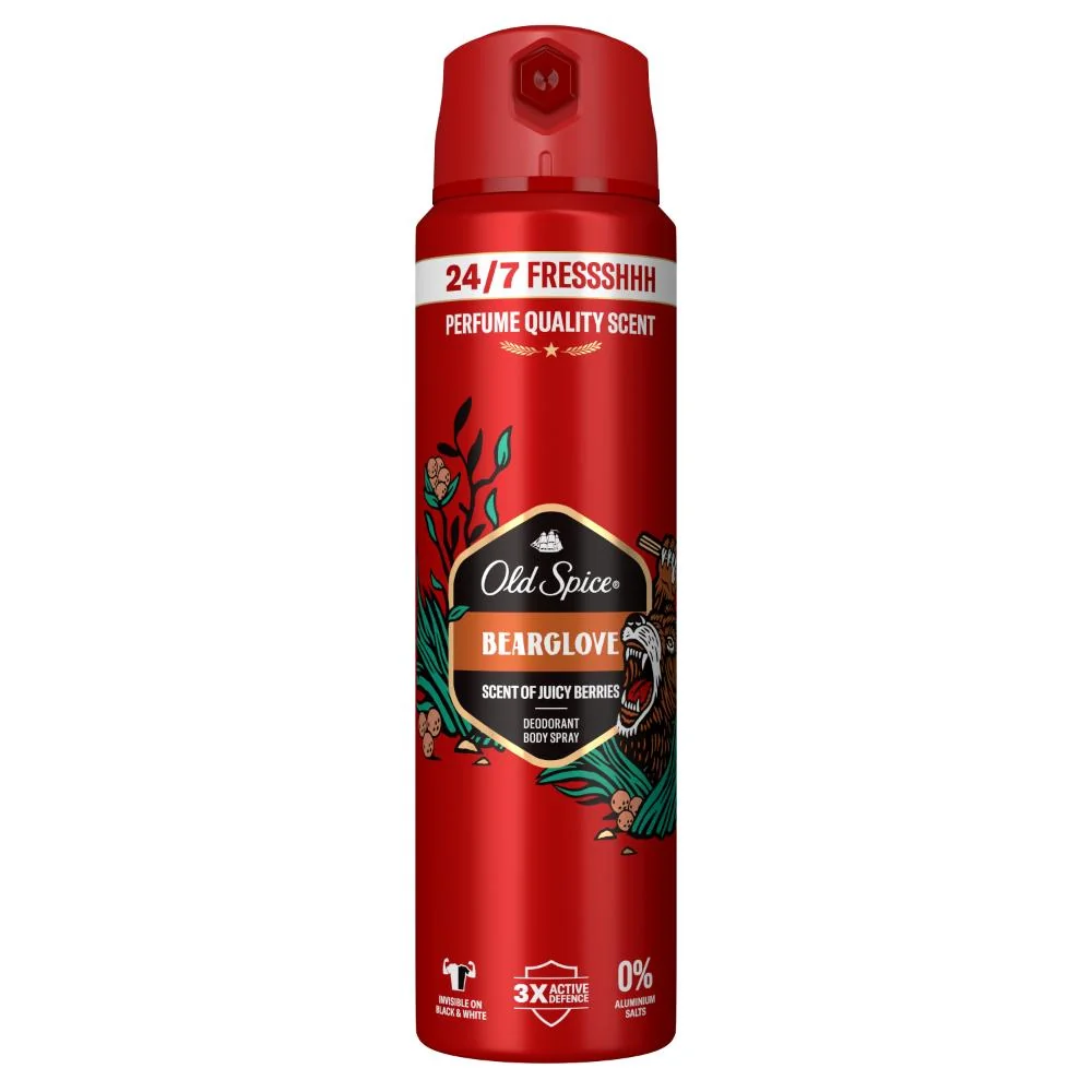 Old Spice Spray Bear Glove 1×150 ml, deodorant