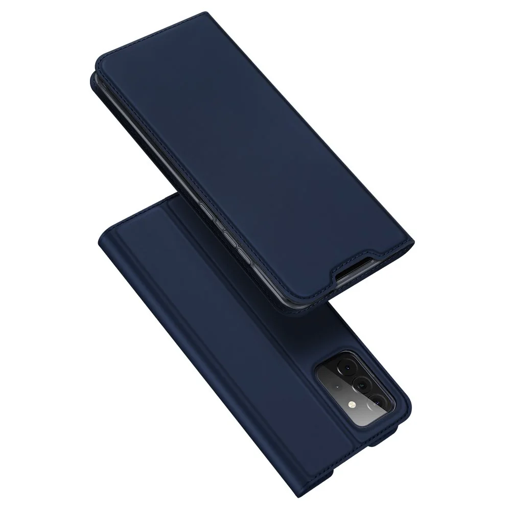 DUX DUCIS Skin Pro knižkové puzdro na Samsung Galaxy A72, modré