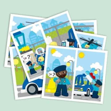 LEGO® DUPLO® 10959 Policajná stanica a vrtulník 1×1 ks, lego stavebnica