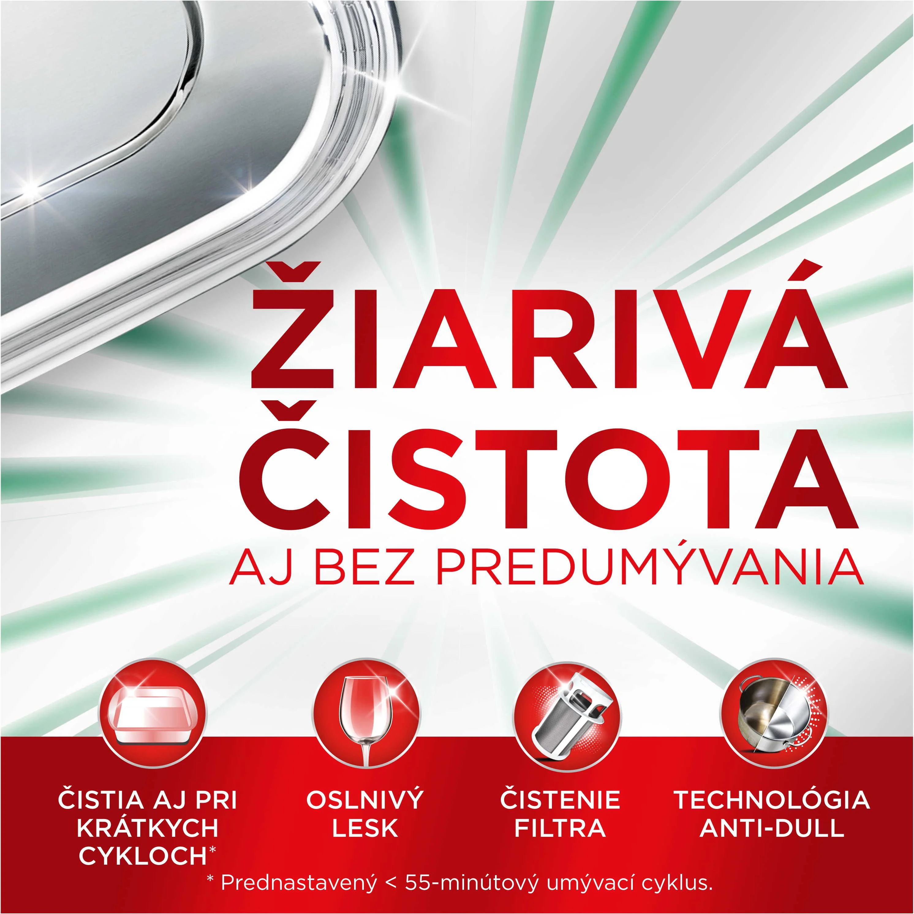 Jar Platinum Plus Lemon tablety do umývačky riadu 65 ks