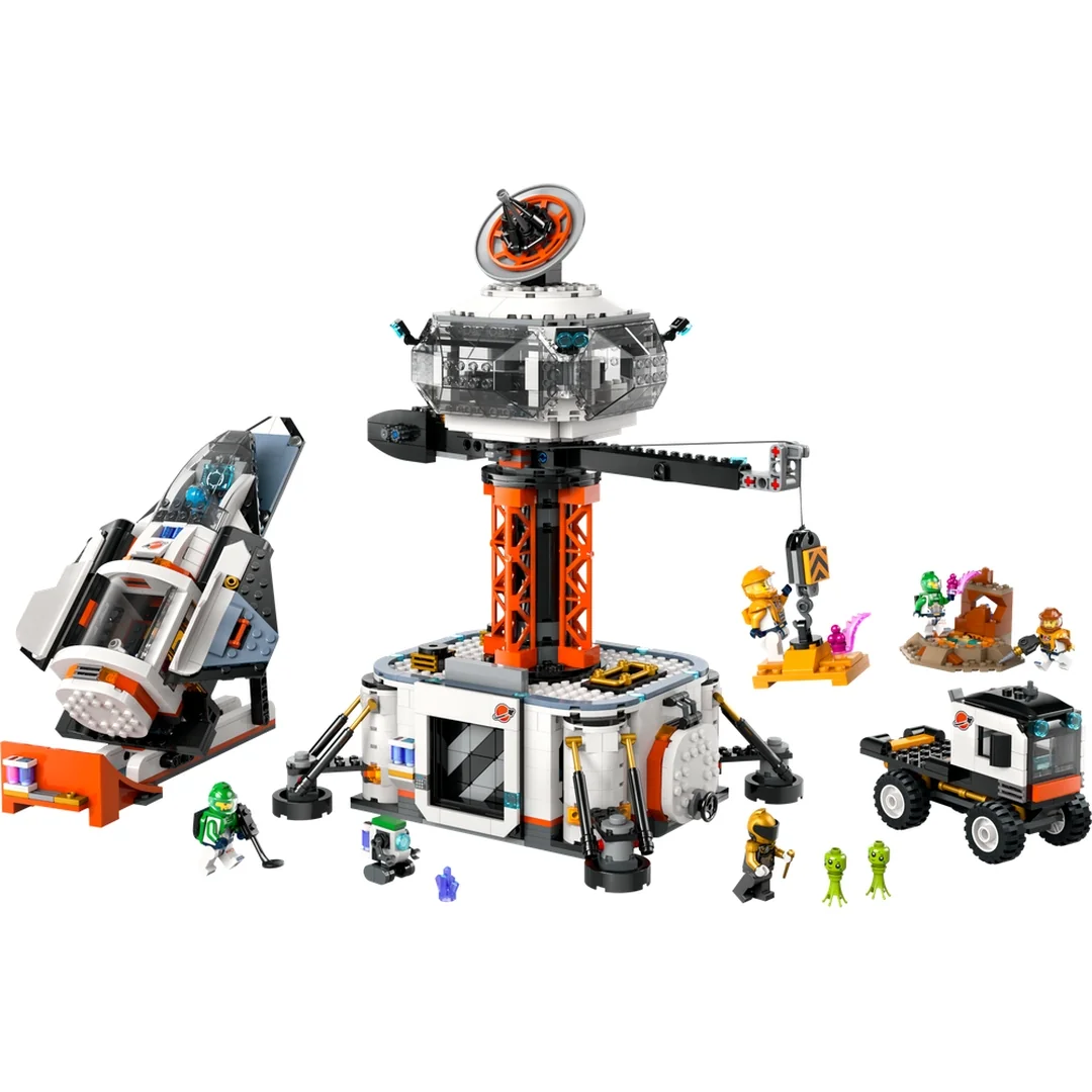 LEGO® City 60434 Vesmírna základňa a štartovacia plošina pre raketu