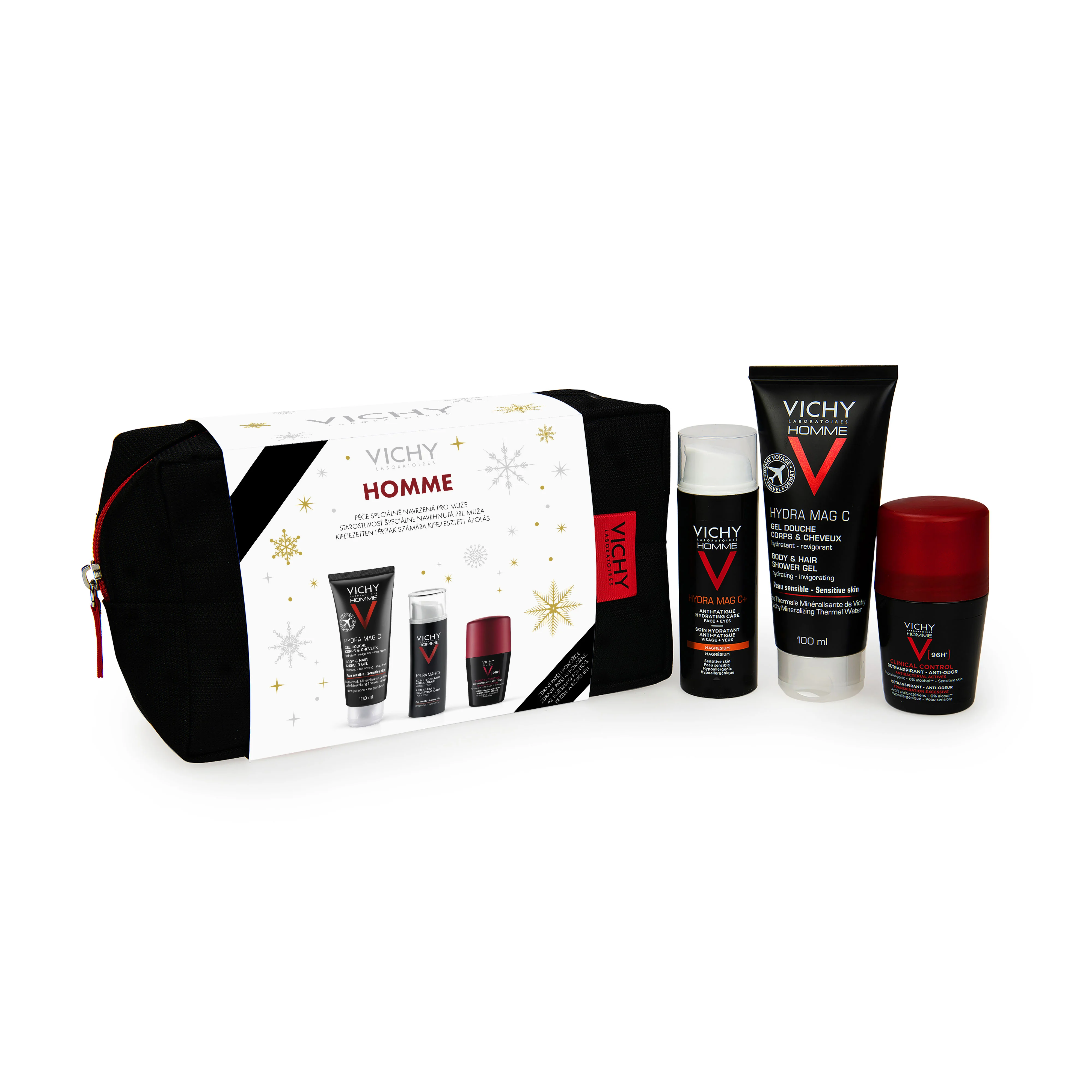 VICHY HOMME XMAS PACK 2024 1×1 set, darčekové balenie