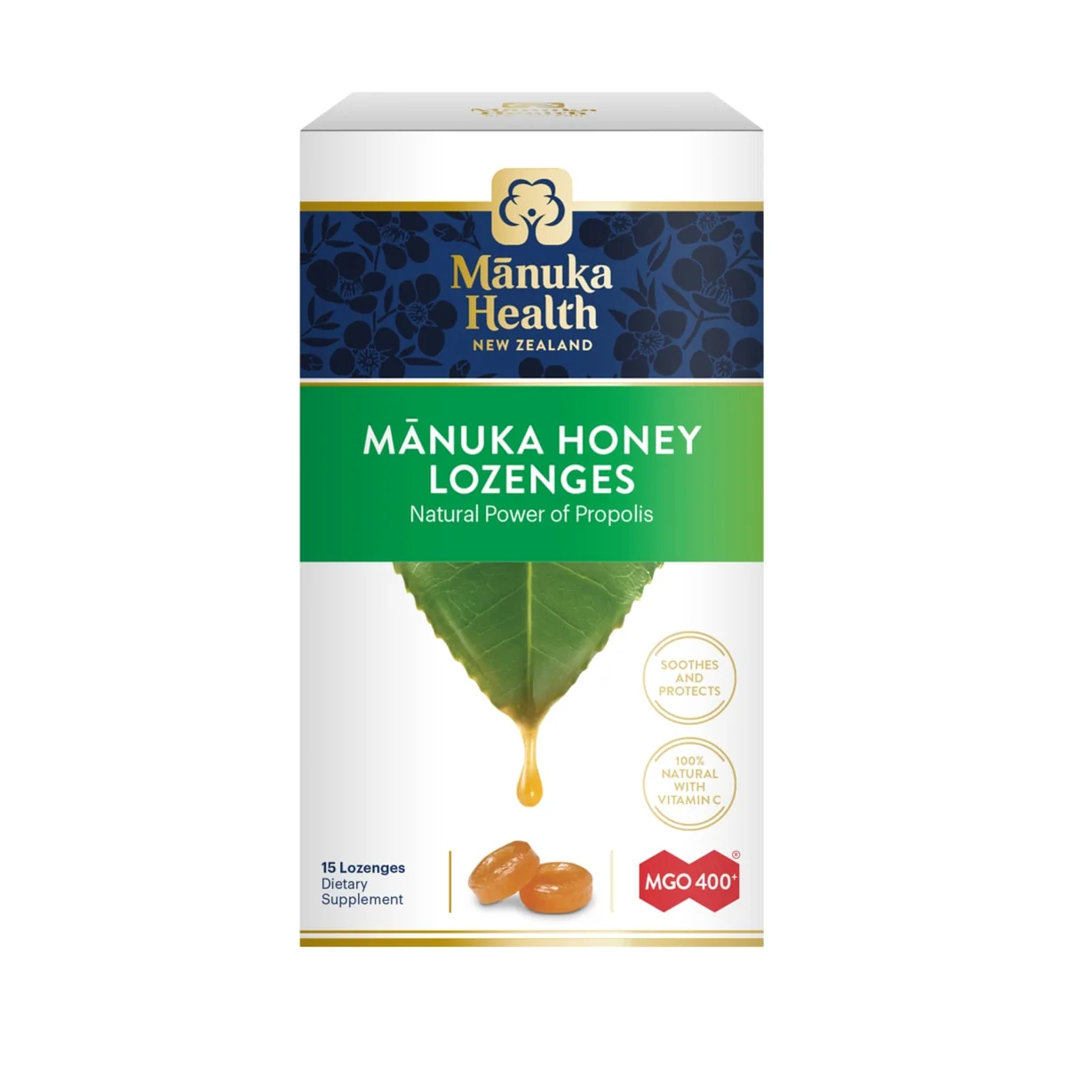 Manuka Pastilky MGO 400+ s propolisom 65 g
