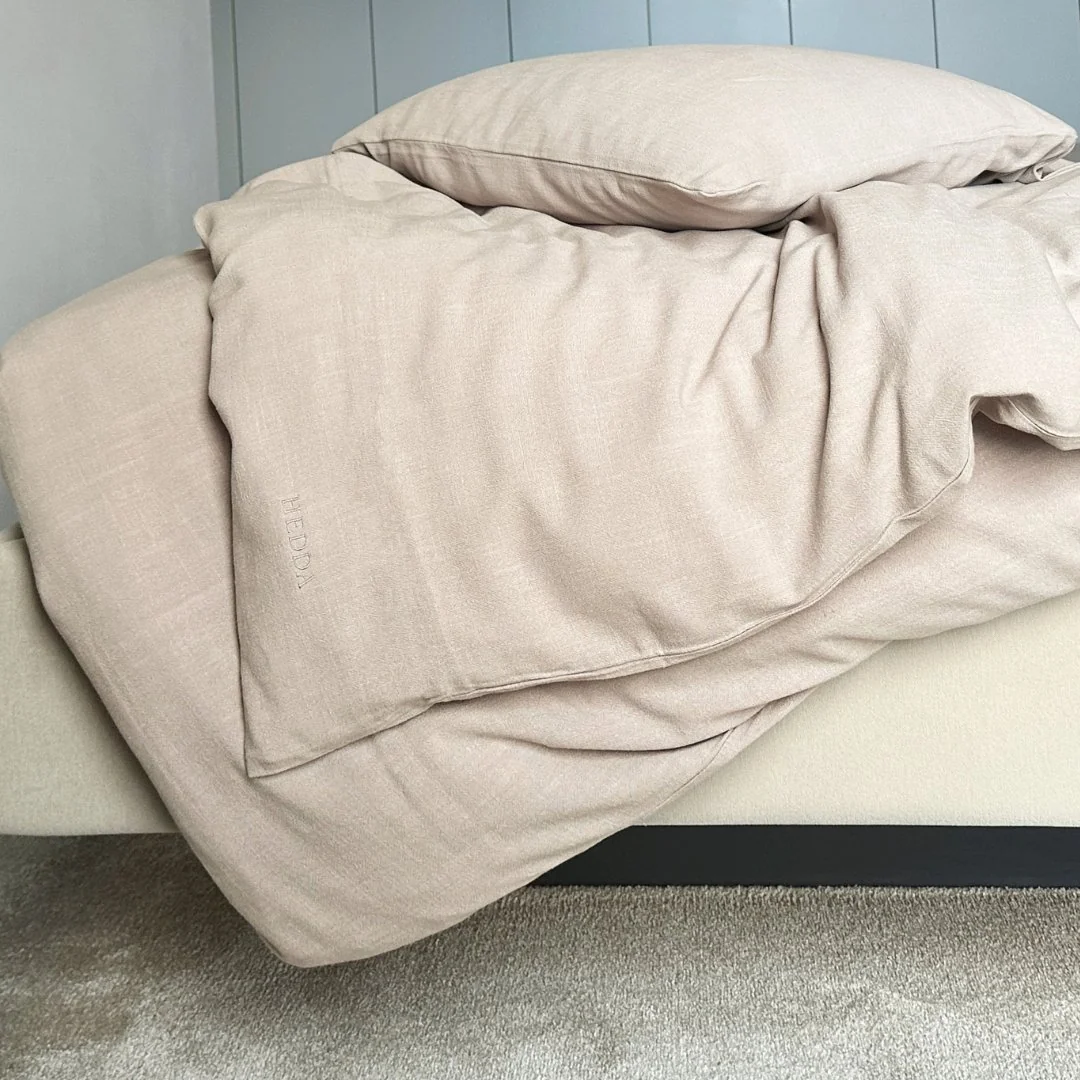 Ľanové obliečky Naira béžové, rozmer: obliečka na vankúš 70 x 90 cm