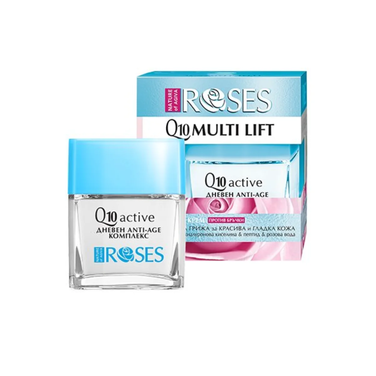Q10 MULTILIFT denný gélový krém proti vráskam 50ml - NATURE OF AGIVA