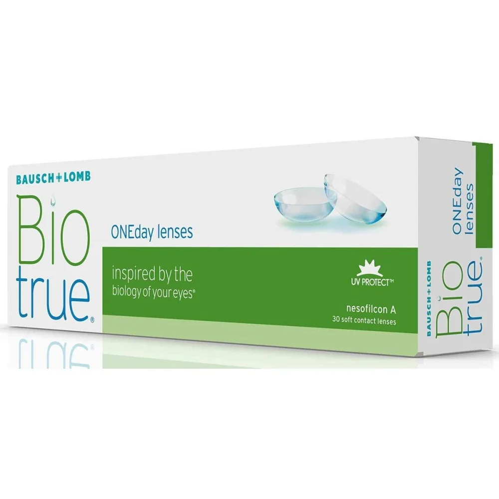 Denné Biotrue ONEday (30 šošoviek) Dioptrie: -10, Zakrivenie: 8.6