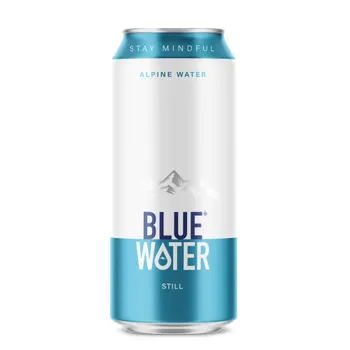 Blue Water nesýtená voda 500ml v plechovke 1×500ml, nesýtená voda