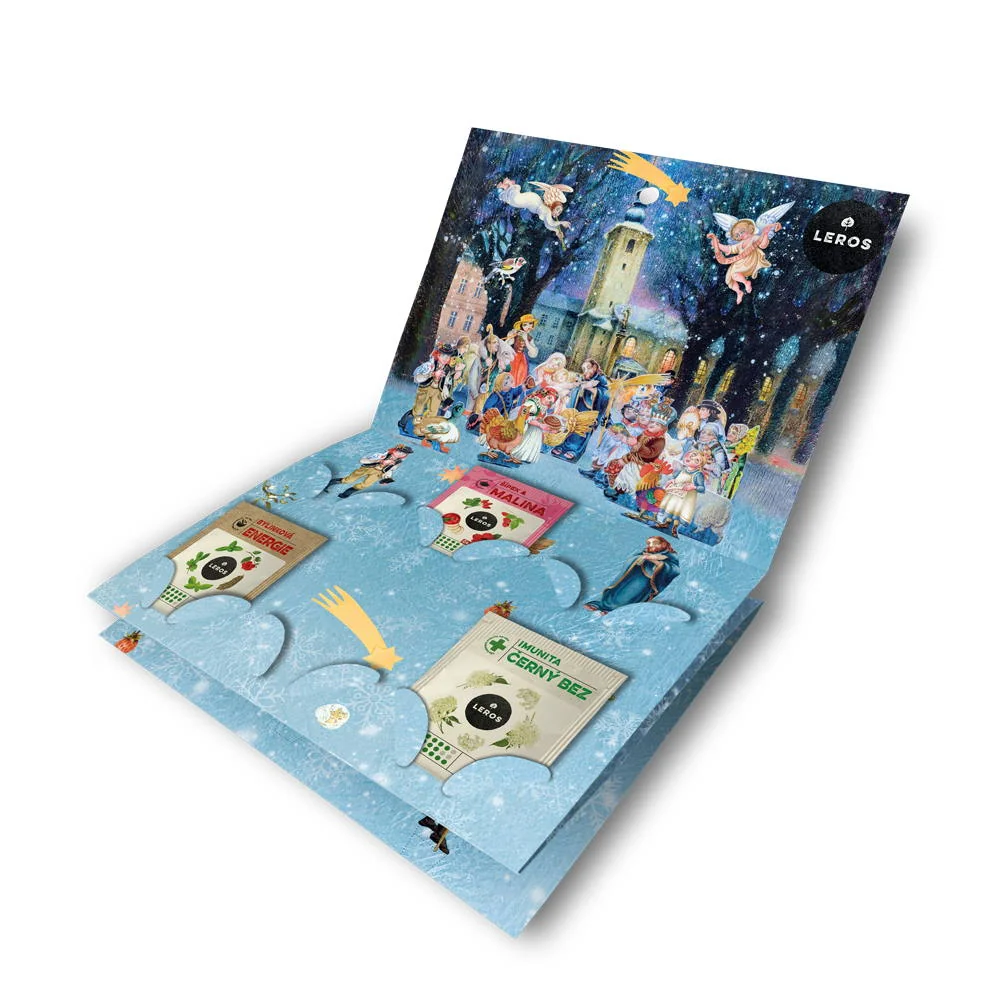 LEROS ADVENTNÝ KALENDÁR S BETLEHEMOM 5,24 N.S. 1 set