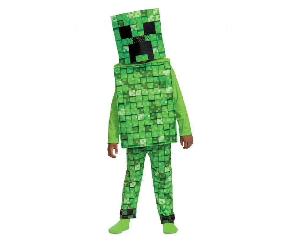 Detský kostým Minecraft Creeper 7-8 rokov