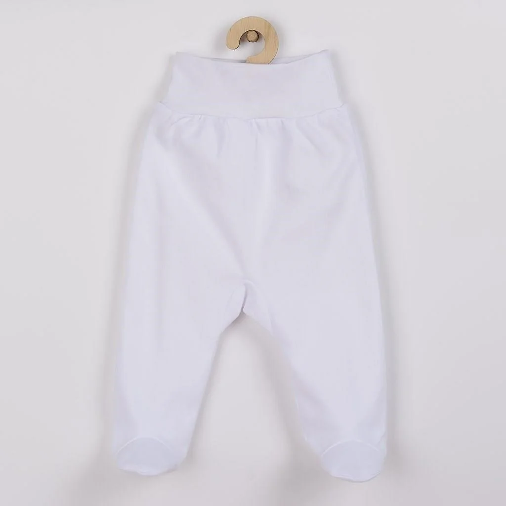 Dojčenské polodupačky New Baby Classic II biele 56