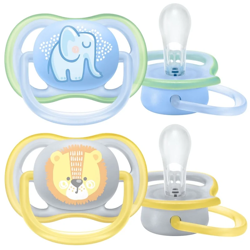 Philips AVENT Cumlík Ultra air pastel 1×2ks, 0-6m chlapec