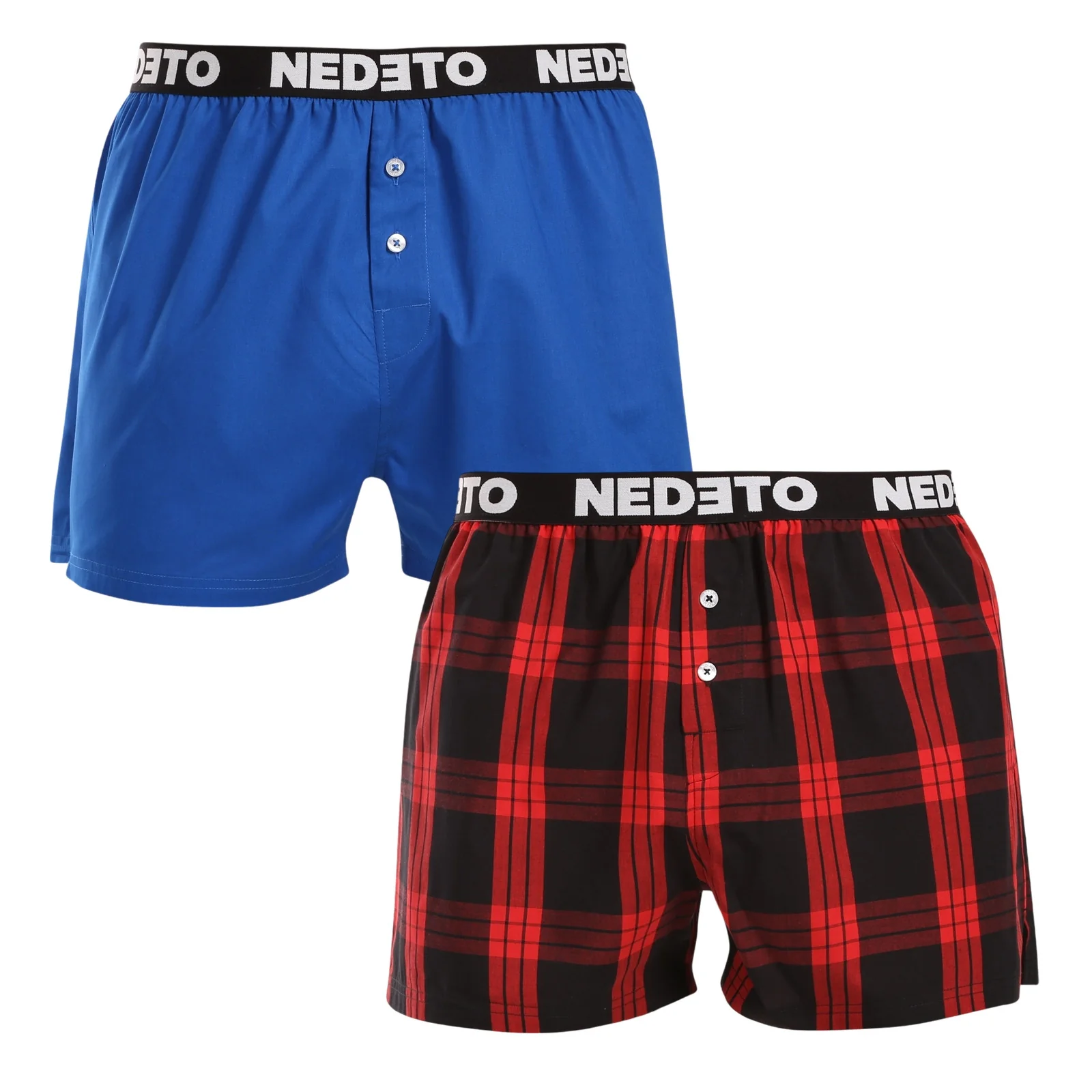 2PACK pánske trenky viacfarebné (2NTC010) XXL