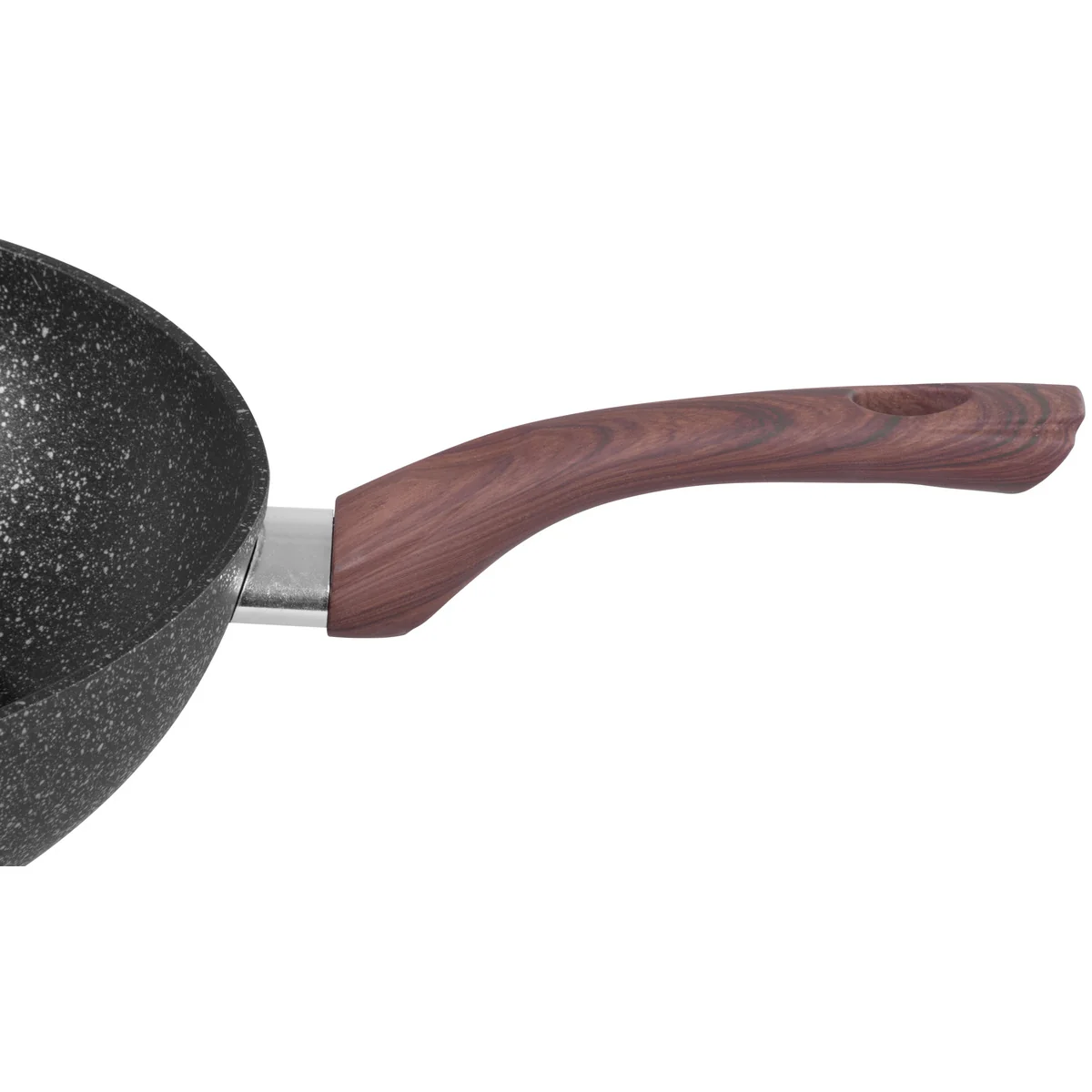 Panvica Wok Black Marble Line 28 cm