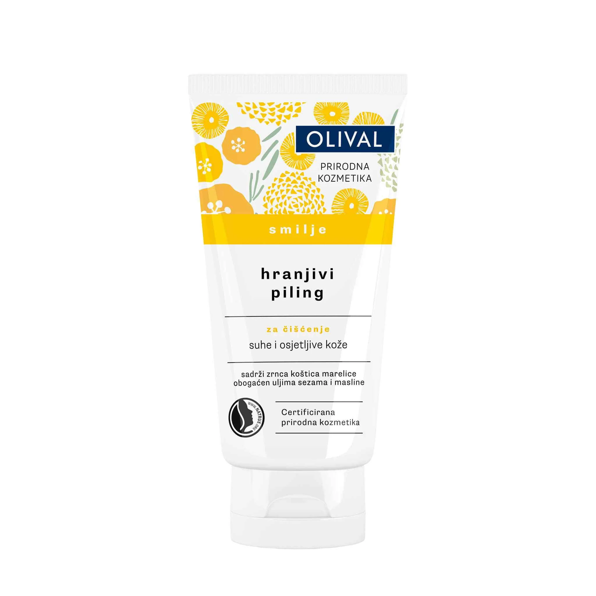Slamienkový pleťový píling 1×75 ml, pleťový peeling